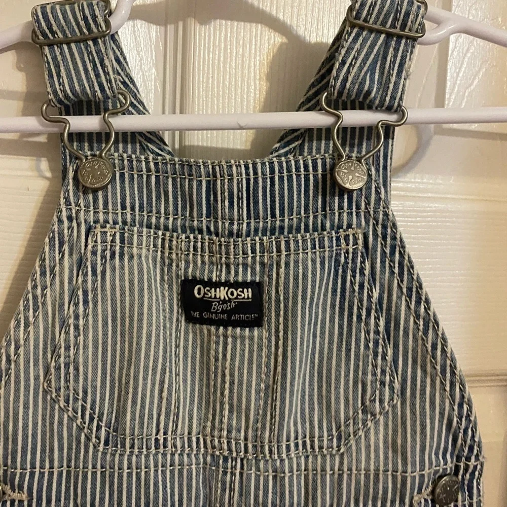 Oshkosh B’Gosh Striped Shortalls